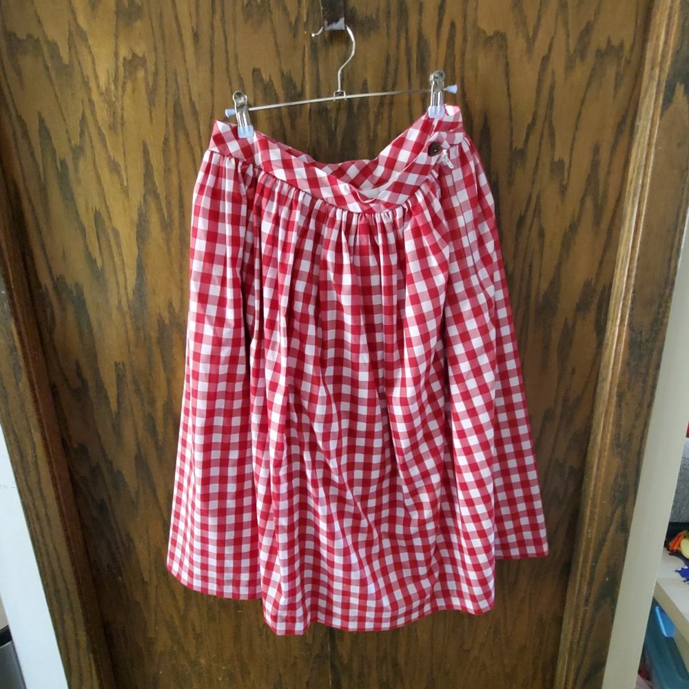 Hearts & Found Plaid Skirt